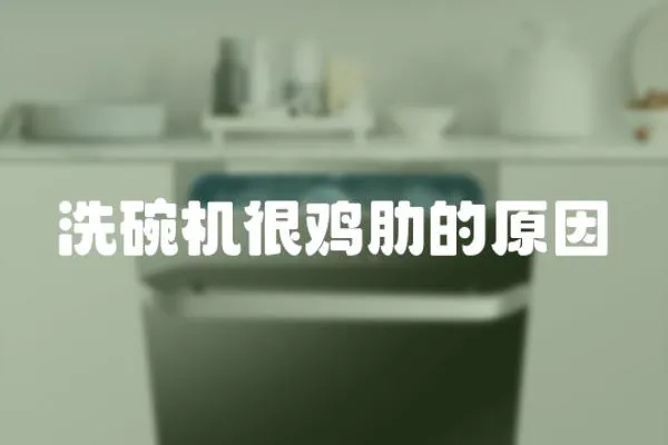 洗碗機很雞肋的原因