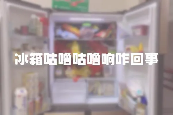 冰箱咕嚕咕嚕響咋回事