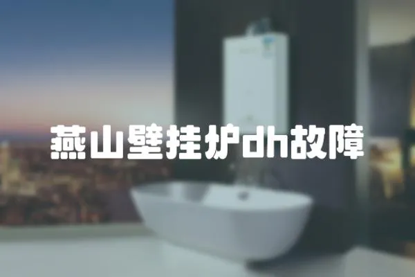燕山壁掛爐dh故障