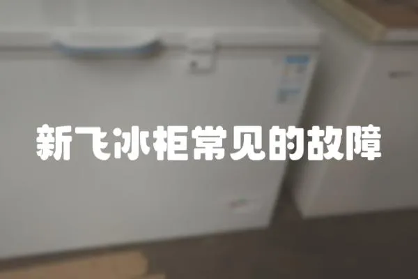 新飛冰柜常見的故障
