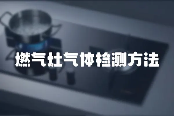 燃?xì)庠顨怏w檢測(cè)方法