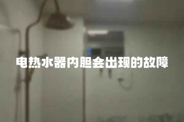 電熱水器內膽會出現的故障