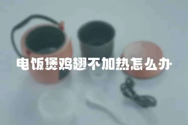 電飯煲雞翅不加熱怎么辦