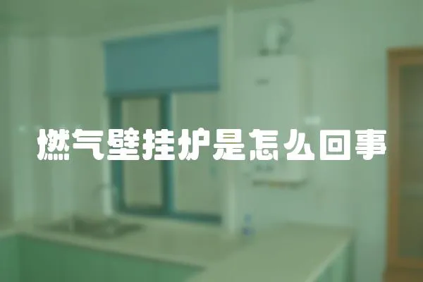 燃?xì)獗趻鞝t是怎么回事