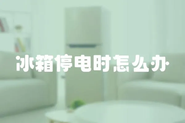 冰箱停電時怎么辦
