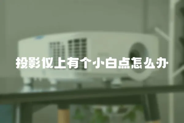 投影儀上有個(gè)小白點(diǎn)怎么辦