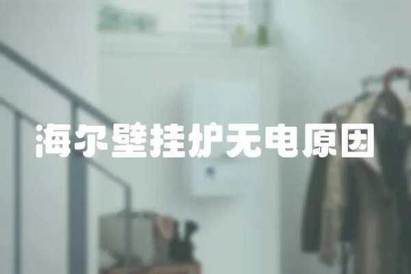 海爾壁掛爐無電原因