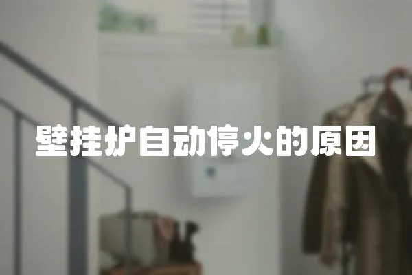 壁掛爐自動停火的原因