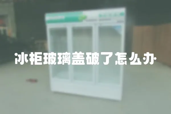 冰柜玻璃蓋破了怎么辦