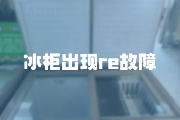 冰柜出現(xiàn)re故障