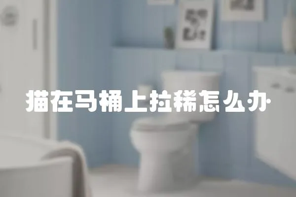 貓?jiān)隈R桶上拉稀怎么辦