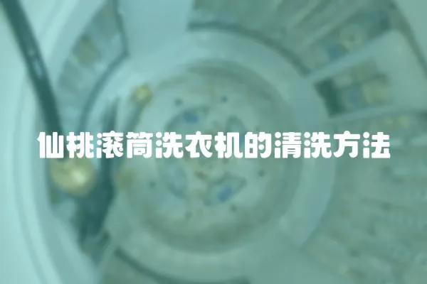 仙桃滾筒洗衣機的清洗方法