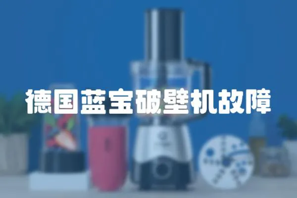 德國藍寶破壁機故障