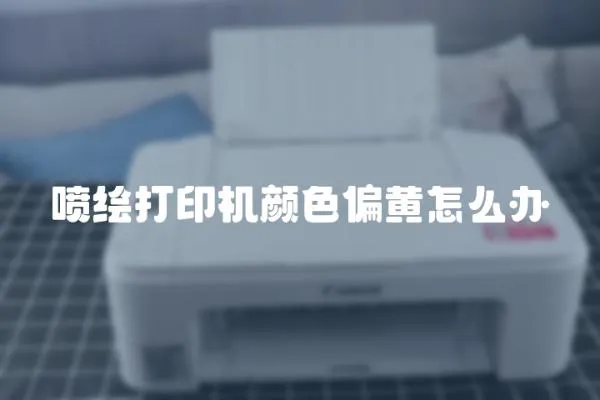 噴繪打印機(jī)顏色偏黃怎么辦