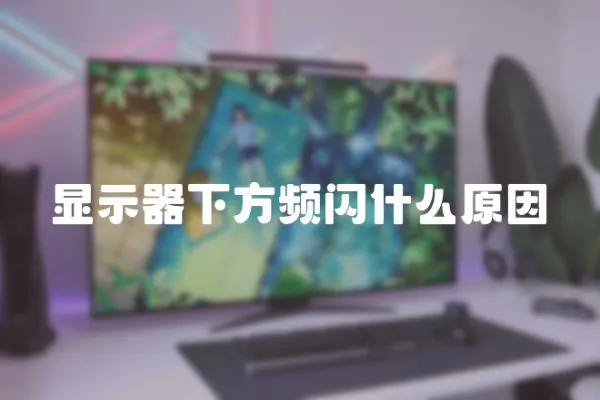 顯示器下方頻閃什么原因