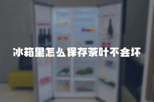 冰箱里怎么保存茶葉不會壞
