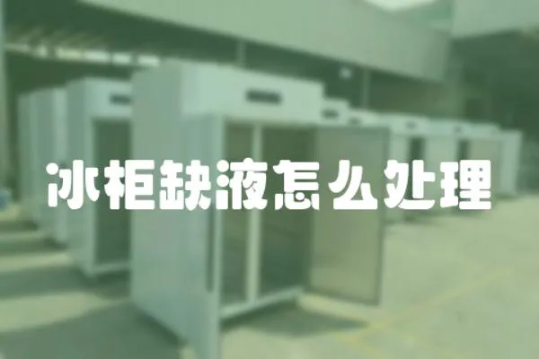 冰柜缺液怎么處理