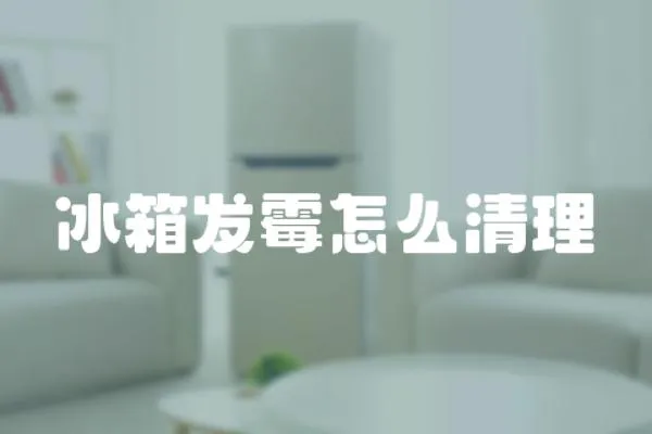 冰箱發霉怎么清理