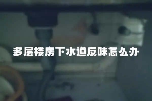 多層樓房下水道反味怎么辦