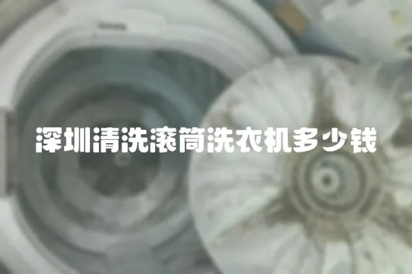 深圳清洗滾筒洗衣機多少錢