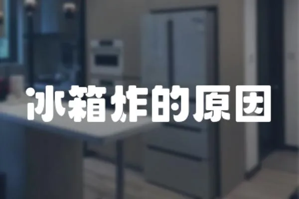 冰箱炸的原因