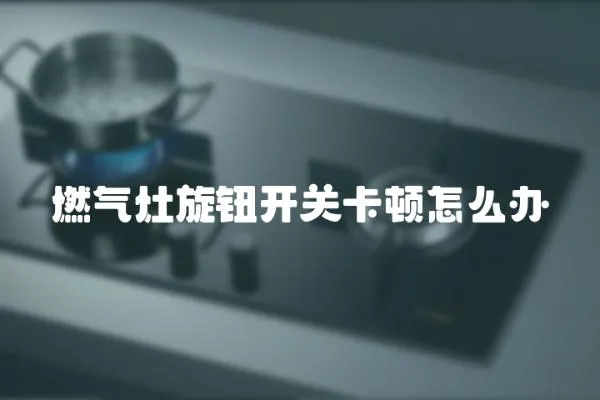 燃?xì)庠钚o開關(guān)卡頓怎么辦