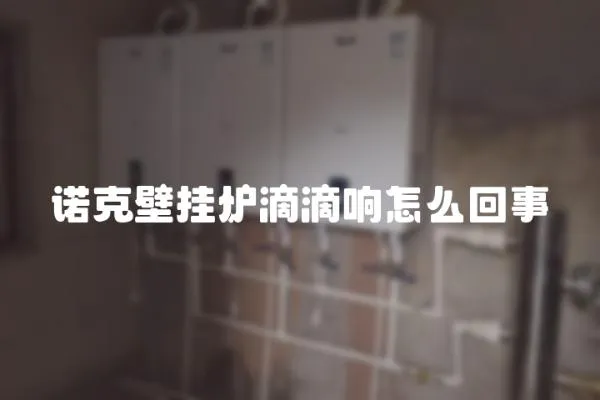 諾克壁掛爐滴滴響怎么回事