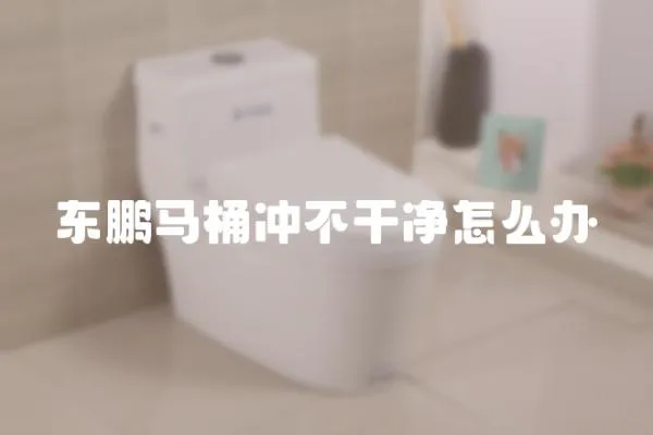 東鵬馬桶沖不干凈怎么辦