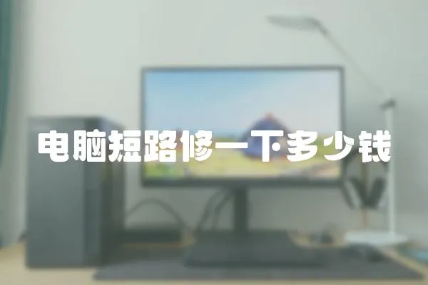 電腦短路修一下多少錢