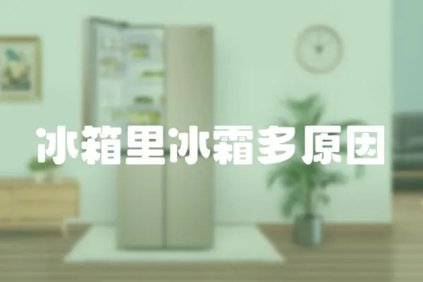 冰箱里冰霜多原因