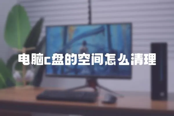 電腦c盤的空間怎么清理