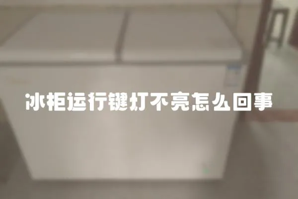冰柜運行鍵燈不亮怎么回事