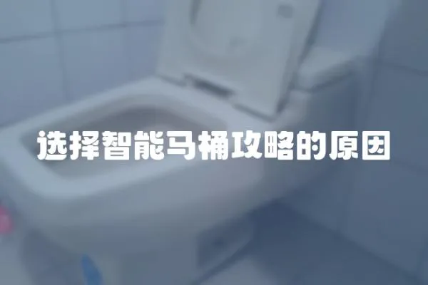 选择智能马桶攻略的原因