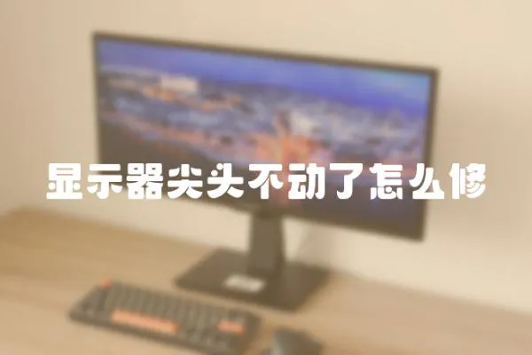 顯示器尖頭不動了怎么修