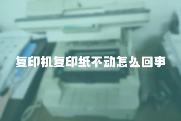 復印機復印紙不動怎么回事
