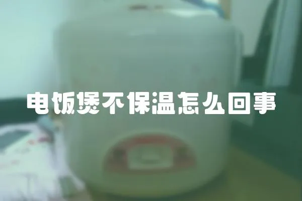 電飯煲不保溫怎么回事