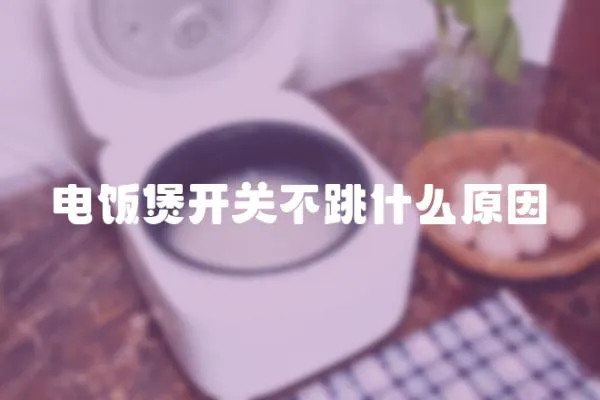 電飯煲開關(guān)不跳什么原因