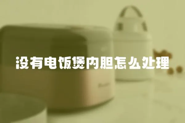 沒(méi)有電飯煲內(nèi)膽怎么處理