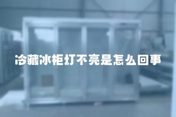 冷藏冰柜燈不亮是怎么回事