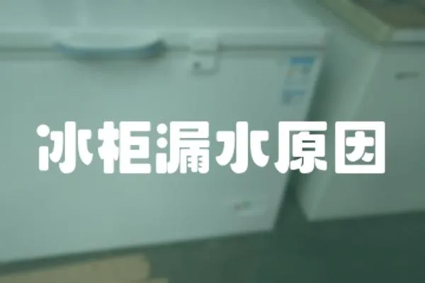冰柜漏水原因
