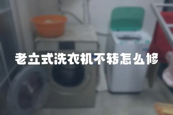 老立式洗衣機(jī)不轉(zhuǎn)怎么修