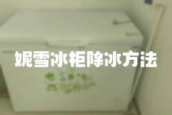 妮雪冰柜除冰方法