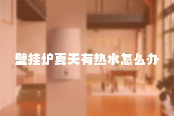壁掛爐夏天有熱水怎么辦