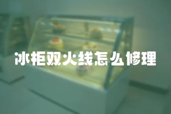 冰柜雙火線怎么修理