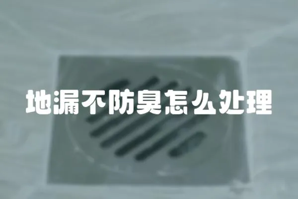 地漏不防臭怎么處理