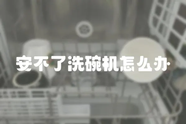 安不了洗碗機怎么辦