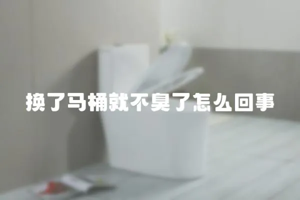 換了馬桶就不臭了怎么回事