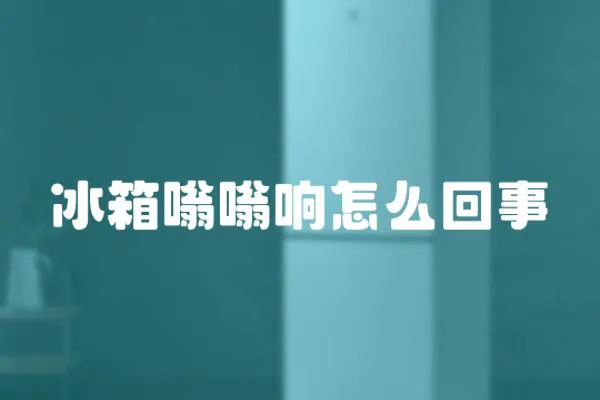 冰箱嗡嗡響怎么回事