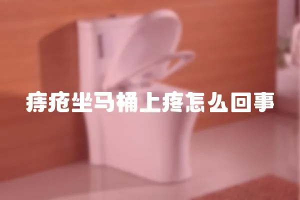 痔瘡坐馬桶上疼怎么回事