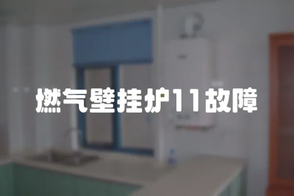 燃氣壁掛爐11故障